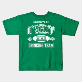 O'Shit Irish Drinking Team St Patrick's Day Kids T-Shirt